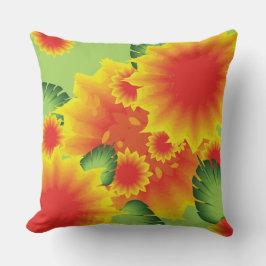 Tropical Floral Style Kussen