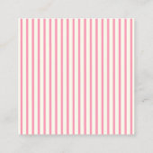 Tropical Flowers Citrus Baby Book Request Card Informatiekaartje (Achterkant)