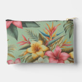 Tropical Flowers Natuur Geïnspireerd Accessoire Po Etui (Achterkant)