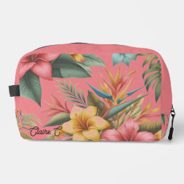 Tropical Flowers Natuur Geïnspireerd Accessoire Po Toilettasje
