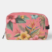 Tropical Flowers Natuur Geïnspireerd Accessoire Po Toilettasje (Achterkant)