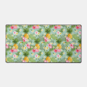 Tropical Flowers & Pineapples Bureaumat (Voorkant)