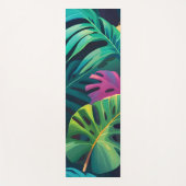 Tropical Foliage Waterverf Paradise Yogamat (Voorkant)