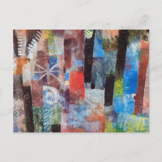 Tropical Forest by Paul Klee Briefkaart (Voorkant)