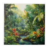 Tropical Forest Tegeltje (Voorkant)