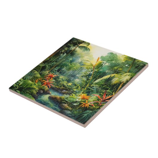 Tropical Forest Tegeltje (Zijkant)