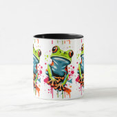Tropical Frog Mok - Frog Prince Coffee Mok (Midden)