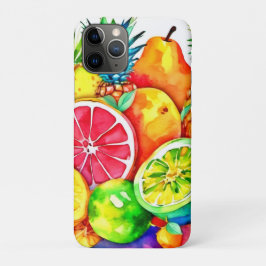 Tropical Fruit Cartoon Art Case-Mate iPhone Case