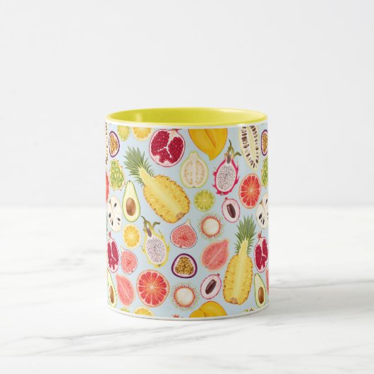 Tropical Fruit Mug Mok (Midden)