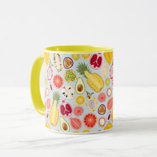 Tropical Fruit Mug Mok (Voorkant links)