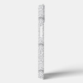 Tropical fruit seamless pattern black and white Case-Mate iPhone case (Achterkant / Rechts)