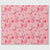 Tropical fruit wrapping paper cadeaupapier (Vlak)