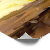 Tropical Fruits Paradise Waterverf Poster (Hoek)