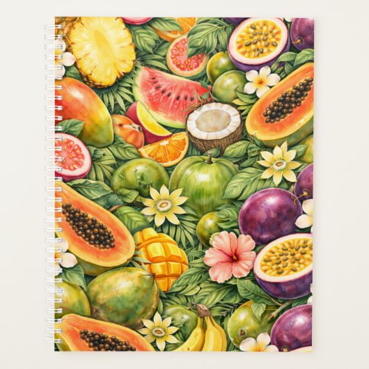 Tropical Fruits Planner (Voorkant)