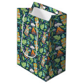 Tropical Fun Oerwoud Tiki Volcano Medium Cadeauzakje (Voorkant Gekanteld)