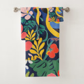 Tropical Garden Modern Expressionism Artwork Bad Handdoek (Insitu)