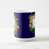 Tropical Garden Monogram Marine Koffiemok (Center)