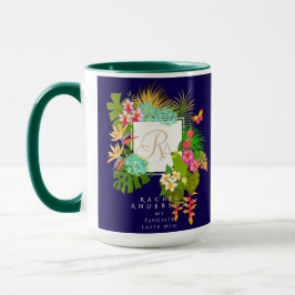 Tropical Garden Monogram Marine Mok