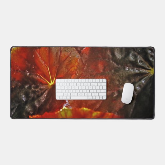 Tropical Garden Sunrise Custom Desk Mat (Keyboard & Muis)