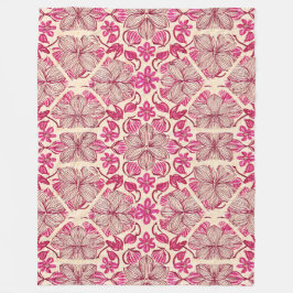 Tropical geometry fleece deken