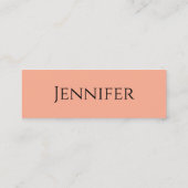 Tropical Getaway Bookmark Mini Visitekaartje (Achterkant)