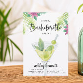 Tropical Getaway | Virtual Bachelorette Party Kaart
