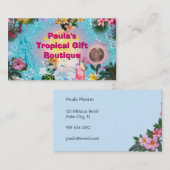 Tropical Gift Boutique Visitekaartje (Voorkant / Achterkant)