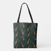 Tropical Giraffe Hangout Tote Bag (Achterkant)