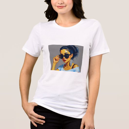 Tropical Girl T-Shirt (Voorkant)