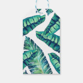 Tropical Glam cadeau label Cadeaulabel (Achterkant)