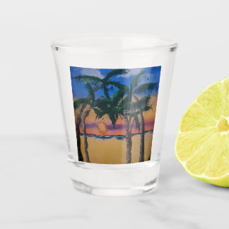 Tropical Glass Shot Glas