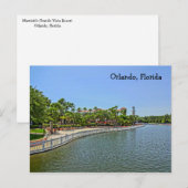 Tropical Grande Vista Resort Orlando, Florida Briefkaart (Voorkant / Achterkant)