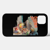Tropical Graphic Summer Vibes Beach Waterverf Case-Mate iPhone Case (Achterkant (horizontaal))