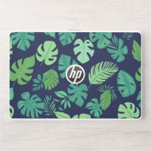 Tropical Green Monstera Palm Leaves Botanical