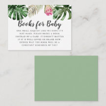 Tropical Greenery Baby shower Boekaanvraag