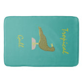 Tropical Gull-Brown Badmat (Voorkant)