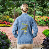 Tropical Gull-Brown Denim Jacket