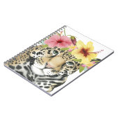 Tropical Halo | Sweet Cheetah Notitieboek (Linkerzijde)