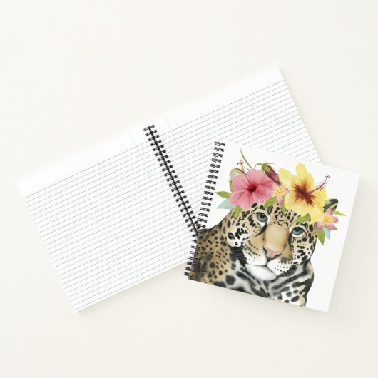 Tropical Halo | Sweet Cheetah Notitieboek (Binnen)