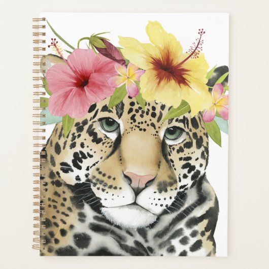 Tropical Halo | Sweet Cheetah Planner (Voorkant)