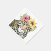 Tropical Halo | Sweet Cheetah Servet (Hoek)