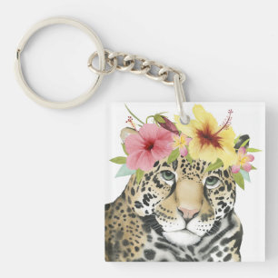 Tropical Halo   Sweet Cheetah Sleutelhanger