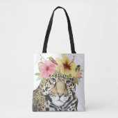 Tropical Halo | Sweet Cheetah Tote Bag (Voorkant)
