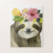 Tropical Halo | Sweet Sloth Legpuzzel (Verticaal)