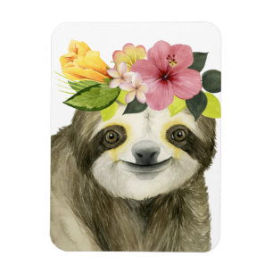 Tropical Halo   Sweet Sloth Magneet