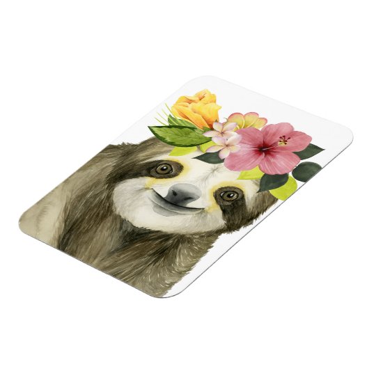 Tropical Halo | Sweet Sloth Magneet (Linkerzijde)