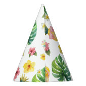Tropical Hawaii Aloha Verjaardagsfeest Feesthoedjes (Achterkant)
