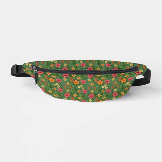 Tropical/Hawaii patterned floral Heuptasje (Voorkant)