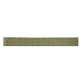 Tropical/Hawaii patterned floral Satijnen Lint (Voorkant)