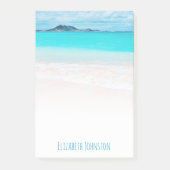 Tropical Hawaii turquoise oceaanstrand op maat Post-it® Notes (Voorkant)